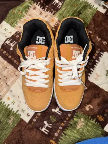 DC 스웨이드 베이지 스니커즈