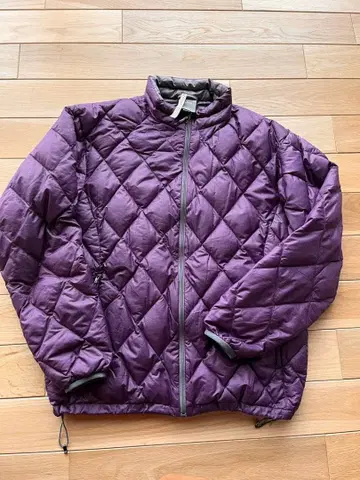 Mizuno 블레스 서모 다운 자켓 보라색