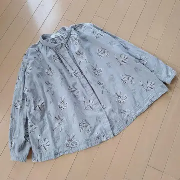 tukuroibySUNVALLEY 자수 셔츠 블라우스