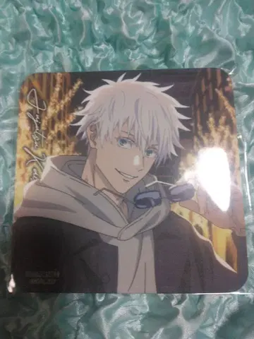 주술회전 마루빌마 큐브 고죠 사토루 코스터 새상품