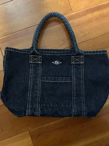 데님 원단 토트백 론 헤르만