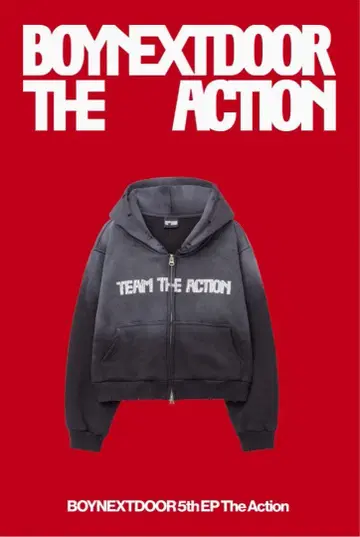 BOYNEXTDOOR the action Zip-Up Hoodie