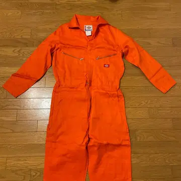 [미사용] 디키즈 [Dickies] 작업복 오렌지 S~M