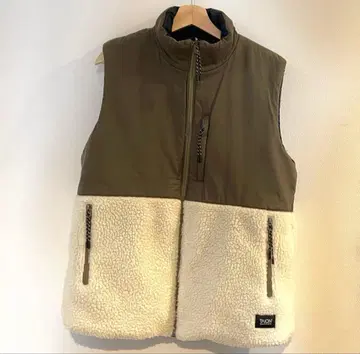 TAION 타이온 리버서블 다운 베스트 L 상당 보아 x 퀼팅