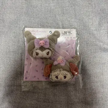 [ 미사용 새상품 ] 산리오 쿠로미 mikko 수플레 헤어 클립