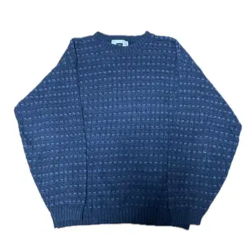 빌 블라스 네이비 버즈아이 니트 노멀 코어 시티 보이