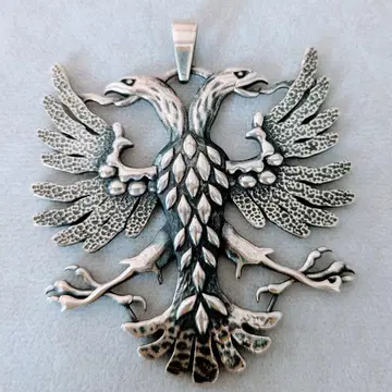 NEW*터키산 실버925 펜던트 탑 (쌍두 독수리)