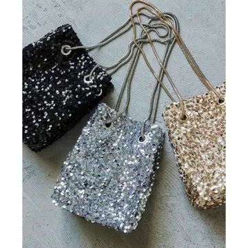 스팽글 숄더백 복조리 파티백 결혼식 2차 모임 경사