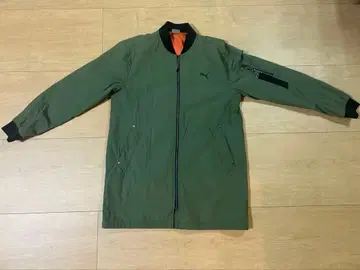 PUMA 올리브 그린 플라이트 자켓 XL