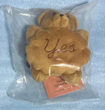 캐러멜 곰 봉제 인형 참