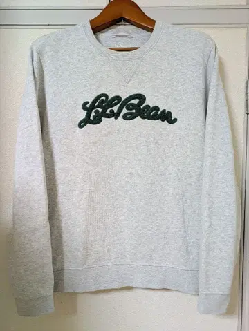 L.L.Bean 필기체 로고 그레이 스웨트 셔츠 L