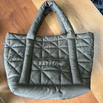 BAYFLOW 퀼팅 토트백