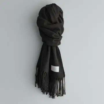 remer 베이직 루즈 머플러 차콜 그레이