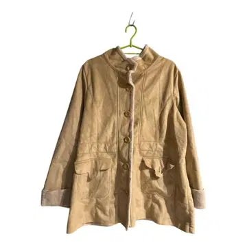 무스탕풍 자켓 3L 가을 겨울 캐주얼 아우터 포켓 포함