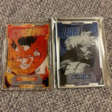 나의 히어로 아카데미아 스탯 카드 컬렉션 다비 엔데버