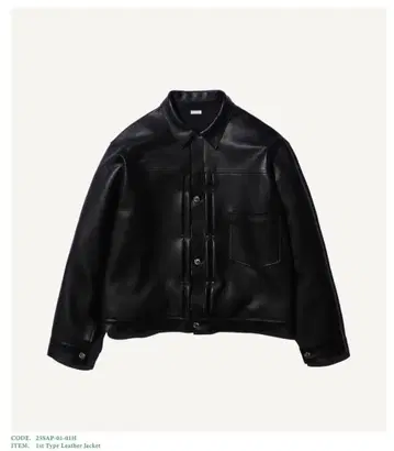 A.PRESSE / 1st Type 레더 재킷 미사용 새상품