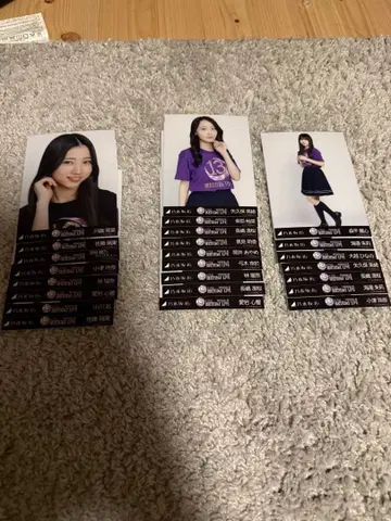 노기자카46 브로마이드 13th 벌스데이 라이브 라이브T셔츠