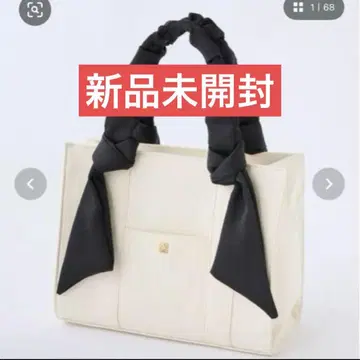 NICECLAUP 개더 핸들 미니 토트백