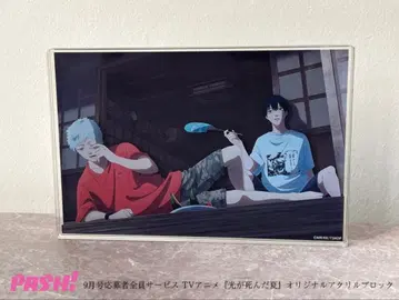 PASH! 응모자 전원 서비스 빛이 죽은 여름 아크릴 블록 히카루 요시키