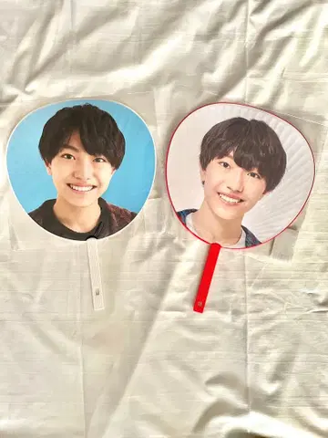 [미사용 미개봉 새상품] AmBitious 이노우에 이치타 부채 세트