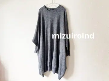 mizuiroind 미즈이로 인드 돌먼 슬리브 니트 원피스