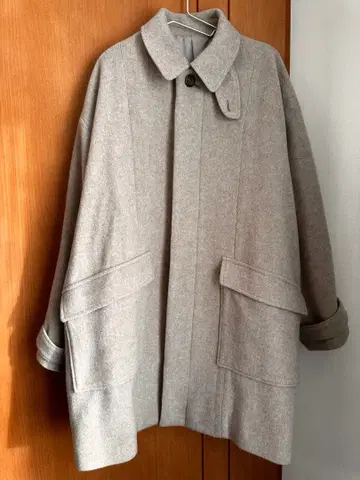 저널 스탠다드 파일 모사 하프 코트 베이지 새상품급