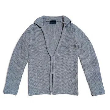 하시모토 준 남성용 가디건 두꺼운 원단 캐시미어