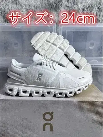 On Cloud 6 러닝화 24cm 화이트
