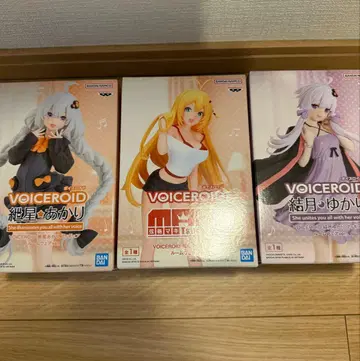 VOICEROID 피규어 3개 세트