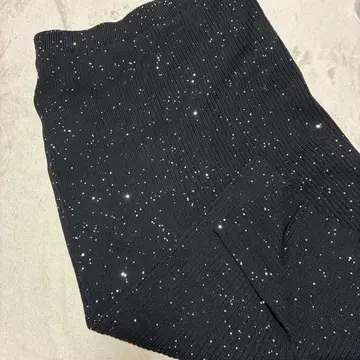 스팽글 니트 타이트 스커트 SHEIN 쉬인 반짝반짝