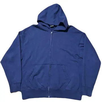 구제 의류 90s HOUSTON 네이비 풀 집업 후드티 XL