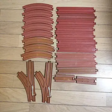 브라운 프라레일 직선 레일 곡선 레일 묶음 판매 세척 완료
