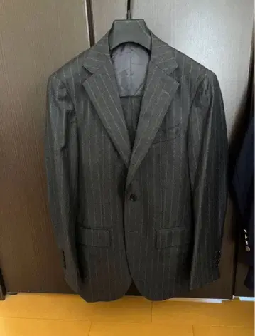 새상품급 하자품 BEAMS F 빔즈 F/ 색소폰 스트라이프 수트