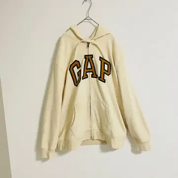 GAP 갭 후드티 맨투맨 빅 로고 자수 로고 와이드 소매 XL