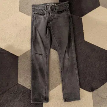 DENHAM RAZOR 슬림 핏 그레이 데님