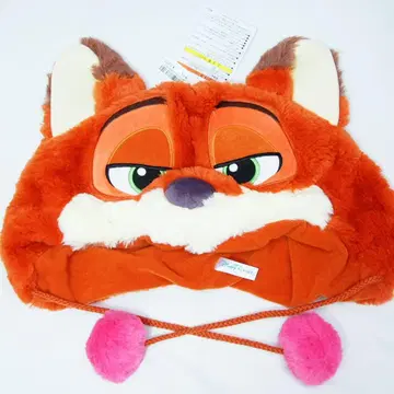 주토피아 닉 닉 와일드 폼폼 팬캡