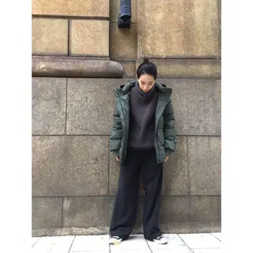 SHIPS 다운 자켓 아우터 퍼 포함 38