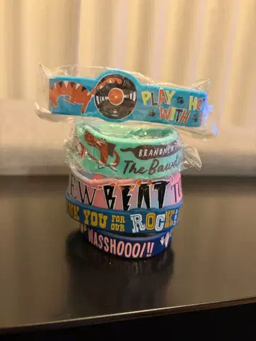 The Bawdies 러버 밴드 5개 세트