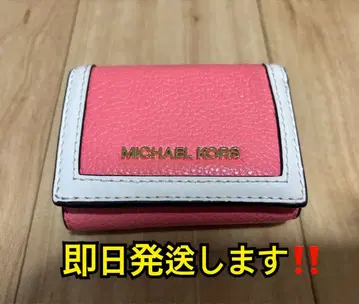 마이클코어스 MICHAEL CORS 3단 폴더형 지갑