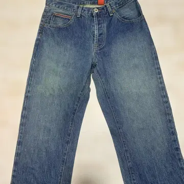 ELWOOD 가공 데님 귀 포함 미사용품 사이즈 표기 w32