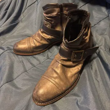 Zeeno 다크 브라운 지퍼 부츠