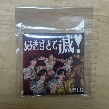 M!LK 사쿠라 스테이지 캡슐 토이 스퀘어 마그넷 너무 좋아서 멸