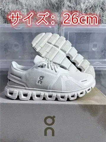 On Cloud 6 러닝화 26cm 화이트