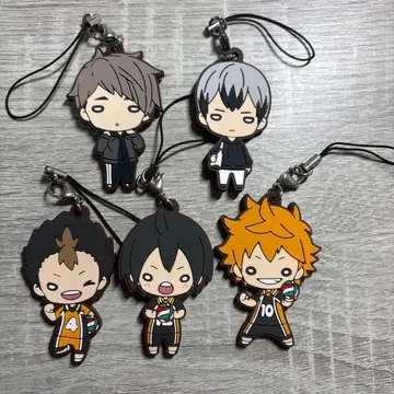 하이큐!! 니토탄 키링 5개 세트