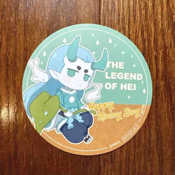 라오허우전기 콜라보 카페 코스터 허이 슈파이