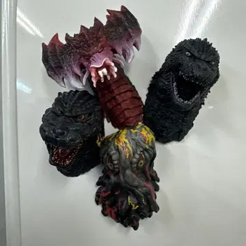 제일복권 고질라 괴수난무 E상 몬스터 헤드 마그넷 전종 컴프 4