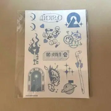 DUSTCELL 타투 씰 preparation