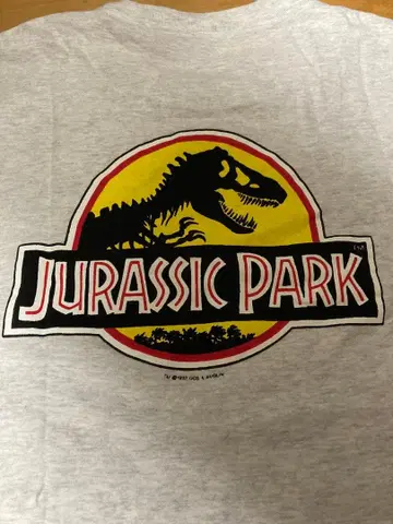 Jurassic Park T셔츠 쥬라기 공원 당시 제품 1992