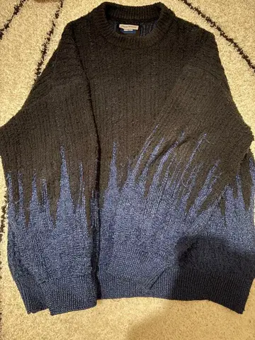 MAISON SPECIAL 프라임 오버 그라데이션 니트 사이즈 01