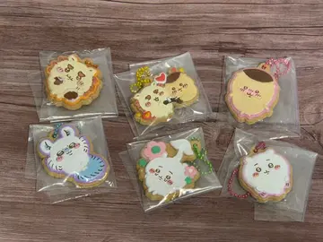 치이카와 (먼작귀) 쿠키 참 코트 2 6종 세트